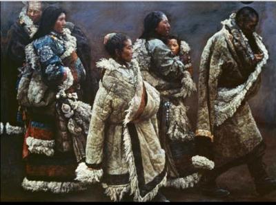 Wind of Mountain Village by Yifei Chen - Auction record, sale price, and art valuation. Compare with similar artists and explore comparable artworks.